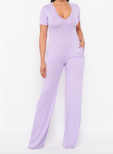 Load image into Gallery viewer, Short Sleeve Relaxed Jumpsuit
